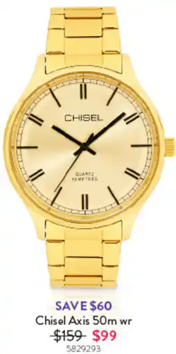 Goldmark Chisel Axis offer