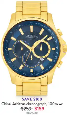Goldmark Chisel Arbitrus chronograph offer