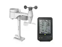 Jaycar Electronics Weather Station Indoor/ Outdoor 6" Monochrome with Sensor offer
