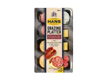 Foodland Hans grazing salami platter 140-168g offer