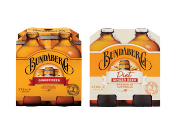 Foodland Bundaberg drinks 4 x 375ml offer