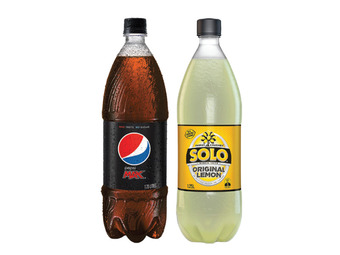 Foodland Pepsi, solo or sunkist drinks 1.25 litre offer