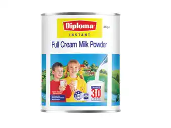 Foodland Diploma full cream milk powder 400g offer