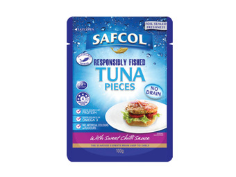 Foodland Safcol tuna pouch 100g offer