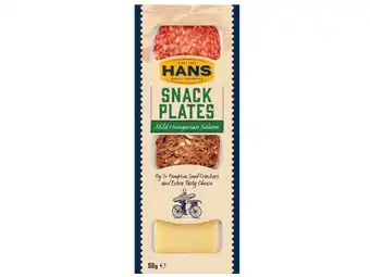 Hans snack plates 52g