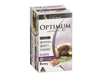Foodland Optimum dog food multipack 6 x 100g offer