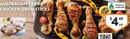 Foodworks Australian fresh chicken drumsticks offer