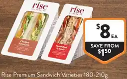 Foodworks Rise Premium Sandwich offer