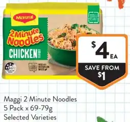 Foodworks Maggi 2 Minute Noodles offer