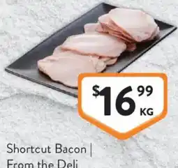 Foodworks Shortcut Bacon From the Deli offer