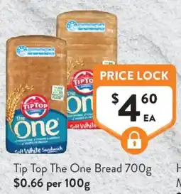 Foodworks Tip Top The One Bread offer