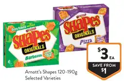 Foodworks Arnott's Shapes offer