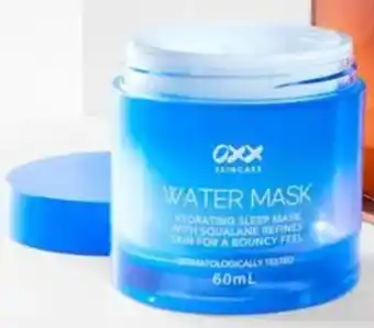Oxx skincare hydrating water sleep mask squalane