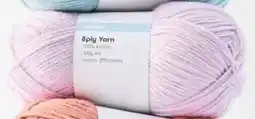 Kmart 8 Ply Acrylic Yarn Lilac offer