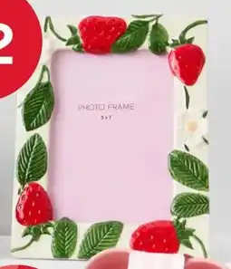 Kmart Strawberry Photo Frame offer