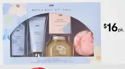 Kmart Oxx bodycare bath & body gift pack honey scented offer