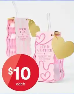 Kmart ced Glass Gift Set Assorted offer