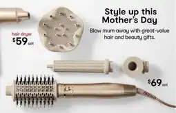 Kmart Air Styling Mega Pack Champagne offer