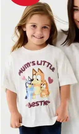 Kmart Bluey License Oversized Short Sleeve T shirt offer
