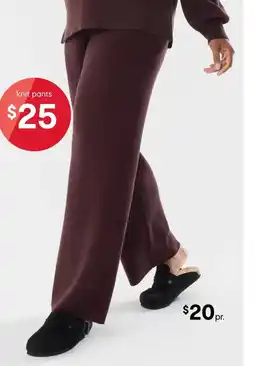 Kmart True Knit Pants offer
