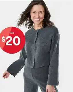 Kmart Long Sleeve Brushed Cardigan offer