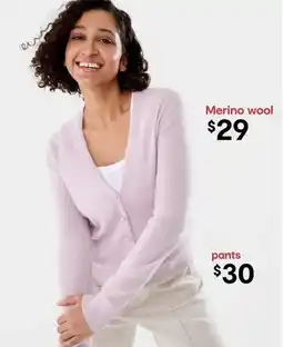 Kmart Merino Wool Cardigan offer