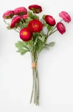 Kmart Artificial Ranunculus Flower Bunch offer