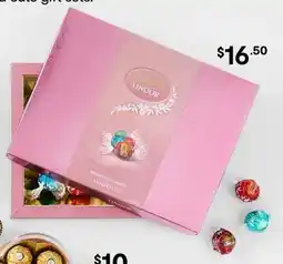 Kmart Lindt lindor irresistibly smooth chocolate gift box offer