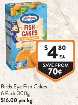 Foodworks Birds Eye Fish Cakes offer