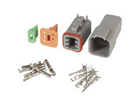 Jaycar Electronics Waterproof Deutsch Connector Set - 6 Way offer