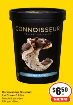 IGA Connoisseur Gourmet Ice Cream offer