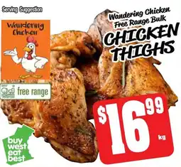 Farmer Jack's Chicken thighs offer