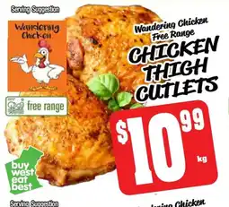 Farmer Jack's Chicken thigh cutlets offer