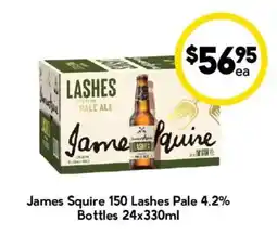 Drakes James Squire 150 Lashes Pale 4.2% Bottles offer