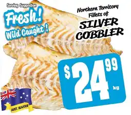 Farmer Jack's Northern territory fillets of silver cobbler offer