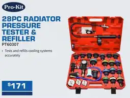 Burson Auto Parts Radiator pressure tester & refiller offer