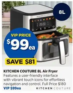 Spotlight Kitchen couture air fryer offer