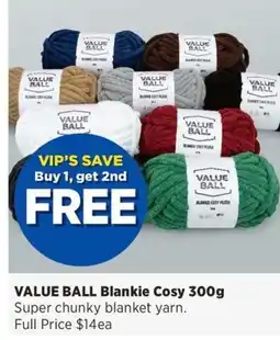 Spotlight Value ball blankie cosy offer