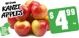 Farmer Jack's Wa grown kanzi apples offer