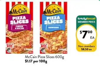 Farmer Jack's McCain Pizza Slices offer