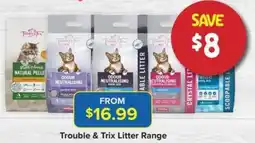 PetO Trouble & Trix Litter Range offer