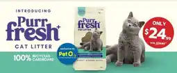 PetO Purr fresh cat litter offer