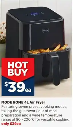 Spotlight MODE HOME Air Fryer offer