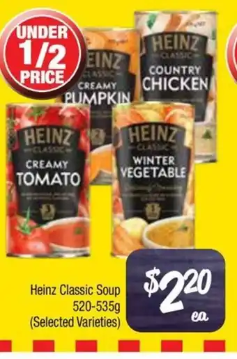 Farmer Jack's Heinz Classic Soup offer