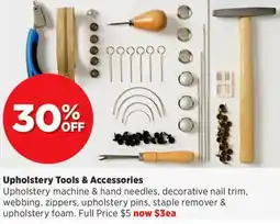 Spotlight Upholstery Tools & Accessories offer