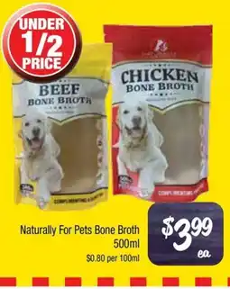 Farmer Jack's Naturally For Pets Bone Broth offer