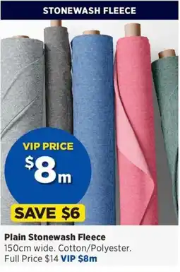 Spotlight Plain Stonewash Fleece offer