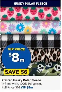 Spotlight Printed Husky Polar Fleece offer