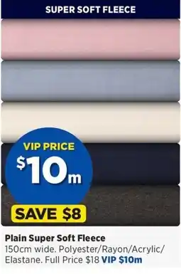 Spotlight Plain Super Soft Fleece offer