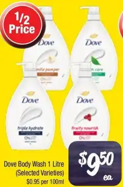 Farmer Jack's Dove Body Wash offer